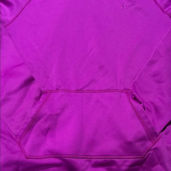 Nike Magenta Hoodie with thumb holes - Picture 2 of 6